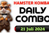 SIKAT! Combo Harian Hamster Kombat Hari ini 21 Juli 2024, Buruan Klaim 5 Juta Koin Sekarang Juga!