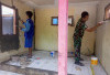 Makin Aesthetic! Satgas TMMD Kodim 0714/Salatiga Sulap Pos Kamling Kab Semarang Jadi Kebanggaan Warga