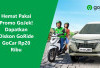 Hemat Pakai Promo GoJek! Dapatkan Diskon GoRide GoCar Rp20 Ribu