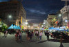 Suasana ‎Uji Coba Car Free Night Atmo Palembang, Banyak Wisata Malam dan UMKM Lokal