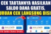 Cek Tautannya Hasilkan Saldo DANA Gratis, Buruan Cek Langsung Disini