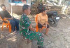 Sosok Stafter Kodim 0405 Lahat Ini Turun Langsung ke Lapangan Monitor Progres TMMD 128 Kodim 0405 Lahat 