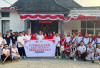 Semarak HUT Ke-81 Kemerdekaan RI, Rutan Baturaja Gelar Funwalk Bersama Keluarga Besar